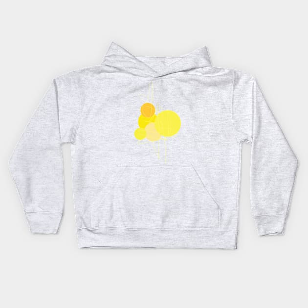 Yellows Kids Hoodie by Tangerine Dusk